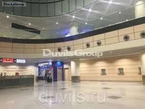 Применение HPL-панелей в здании Аэропорта Домодедово Очередь 2
