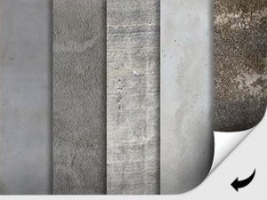 Подборка материалов с бетонной поверхностью 
