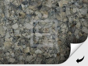 Крупноформатные панели Дюрамика с поверхностью из редких камней Gray Multicolor
