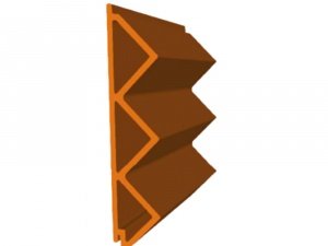 Керамические панели XM-Z с регулярной треугольной структурой